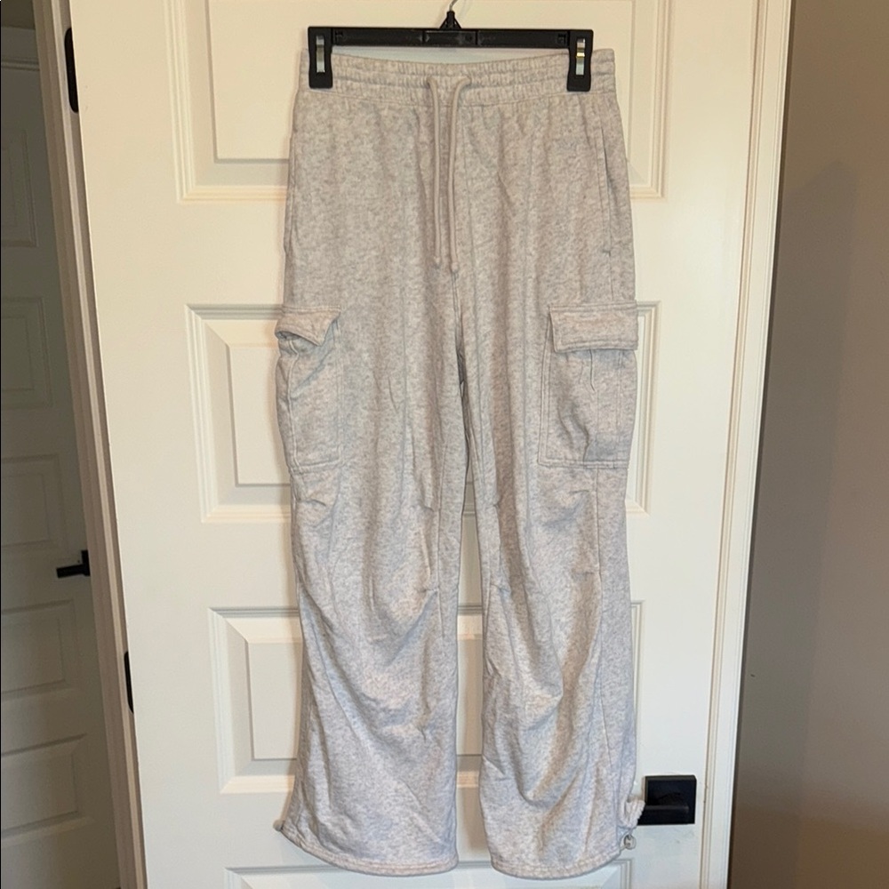 Hollister Gray Wide Leg Pants